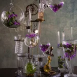 The different methods used to extract and distill fragrances from natural materials