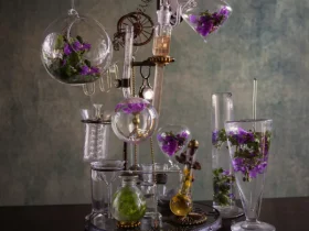 The different methods used to extract and distill fragrances from natural materials