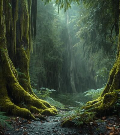 Ethereal Allure of 'Mist & Moss