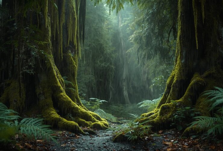 Ethereal Allure of 'Mist & Moss